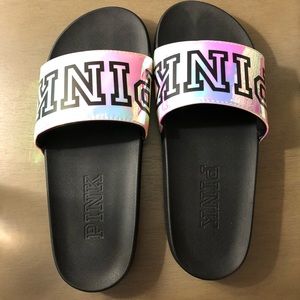 Victoria Secret slide on sandals